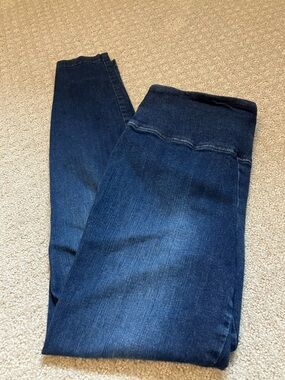 White House Black Market Dark Blue Stretch Jeggings
